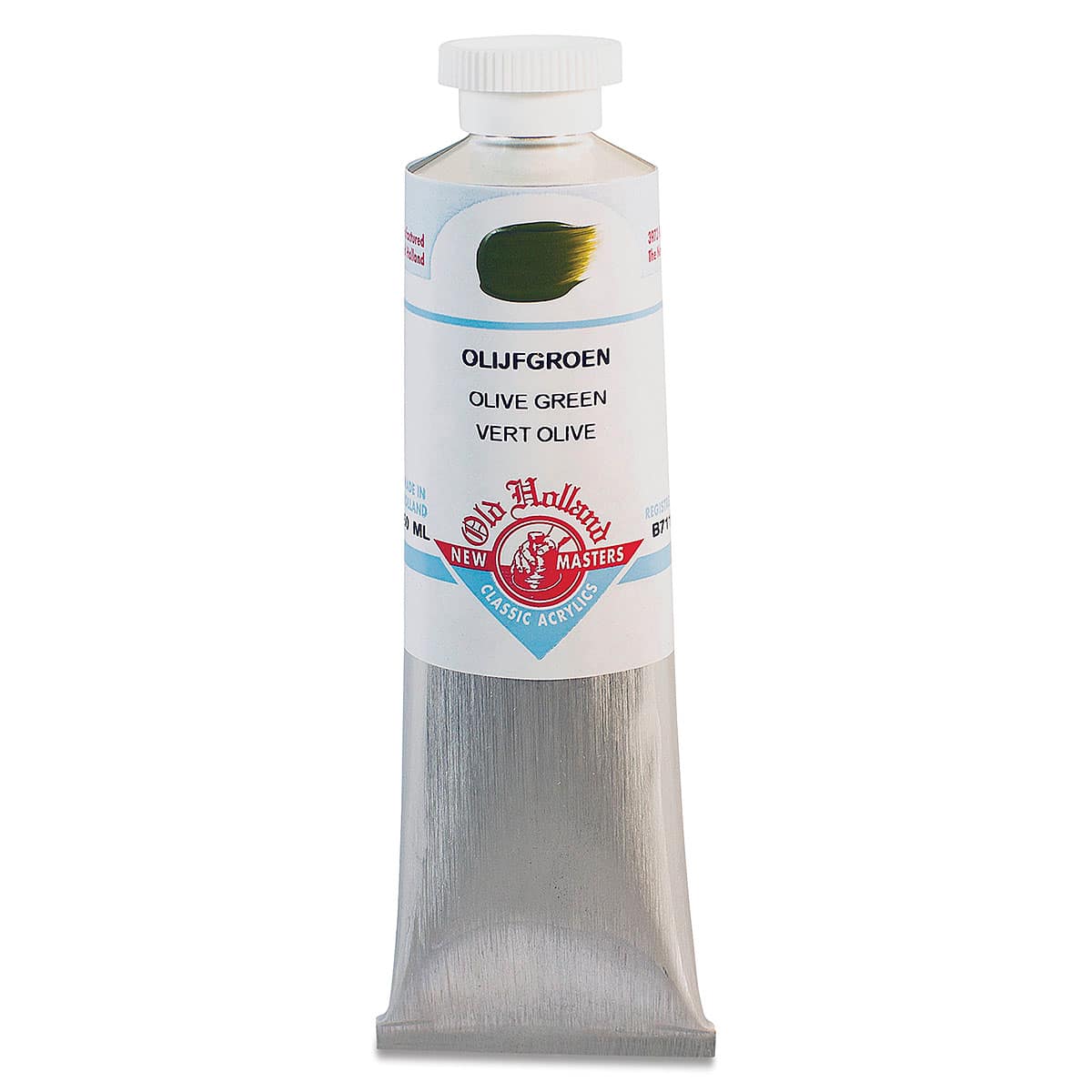 Old Holland New Masters Classic Acrylics - Olive Green, 60 ml tube