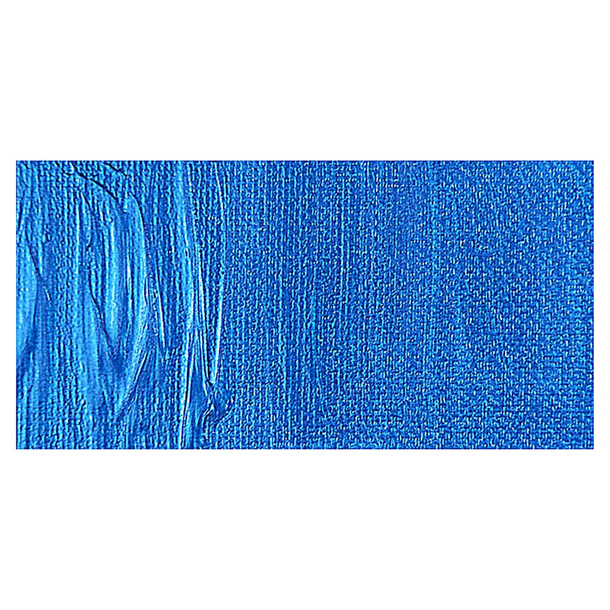 Old Holland New Masters Classic Acrylic Paint - Iridescent Blue swatch