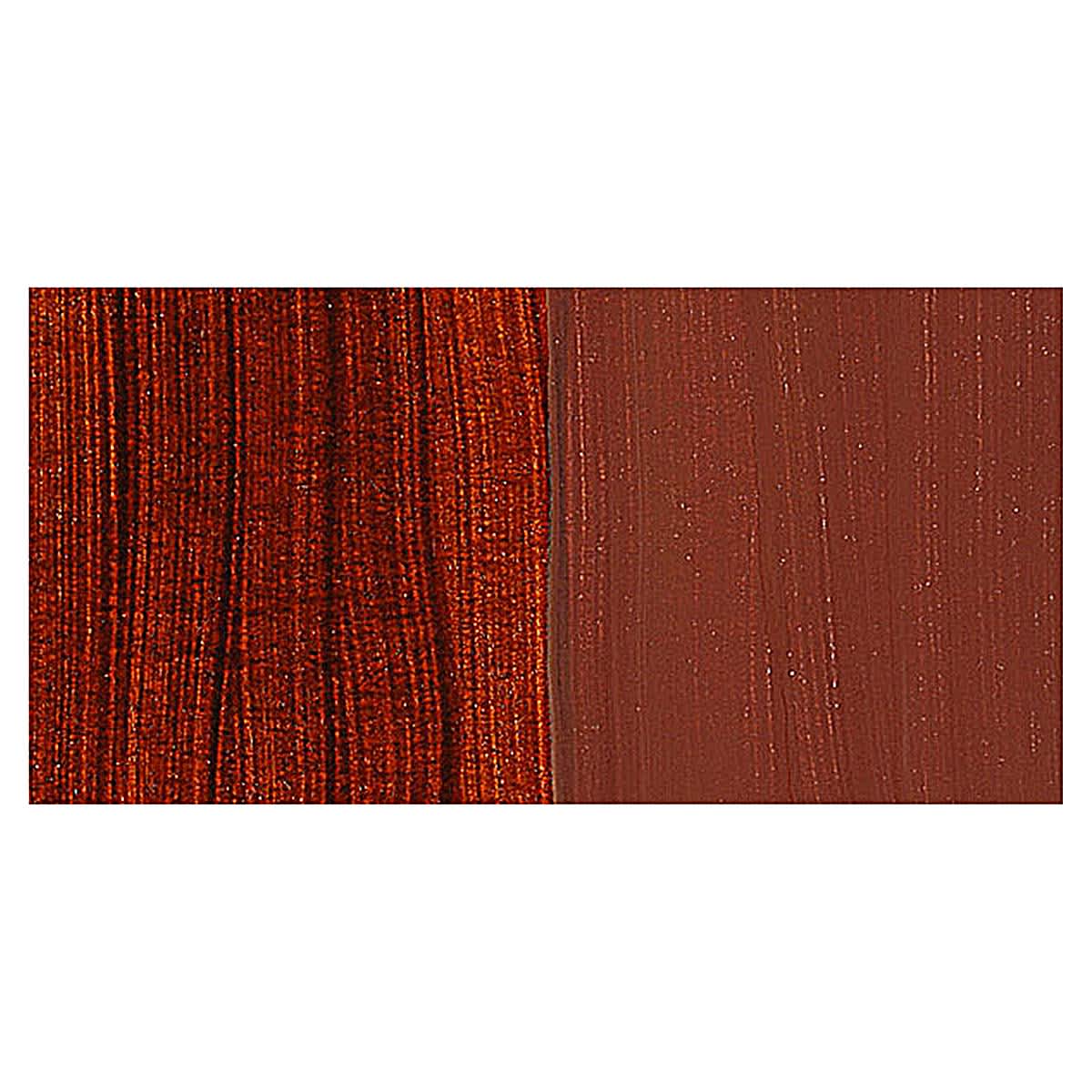 Da Vinci Fluid Acrylic Paint - Transparent Brown swatch
