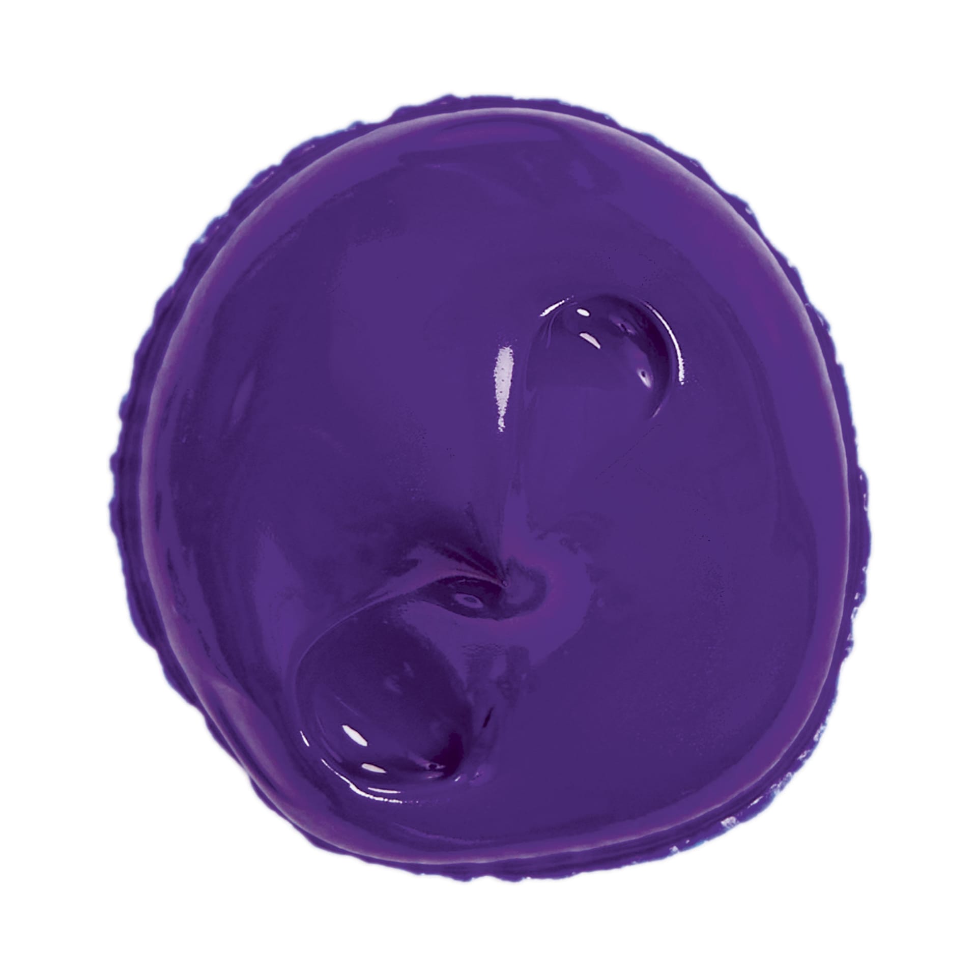 Blick Studio Acrylics – Fluorescent Purple, 4 oz tube, blob swatch