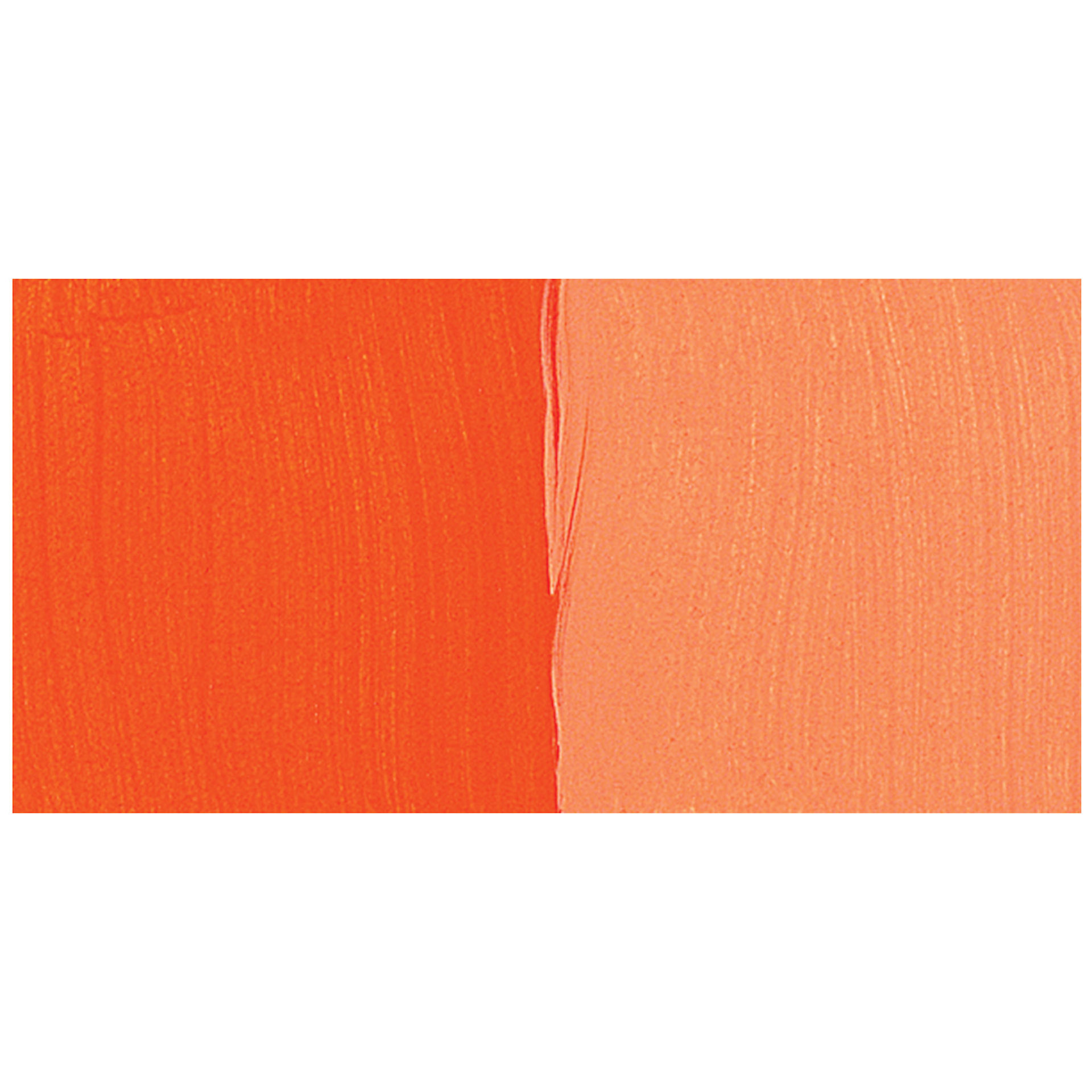 Utrecht Fluid Acrylics - Vermilion, swatch