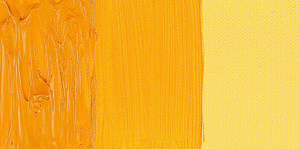 Utrecht Artists' Acrylic Paint - Azo Yellow Orange swatch