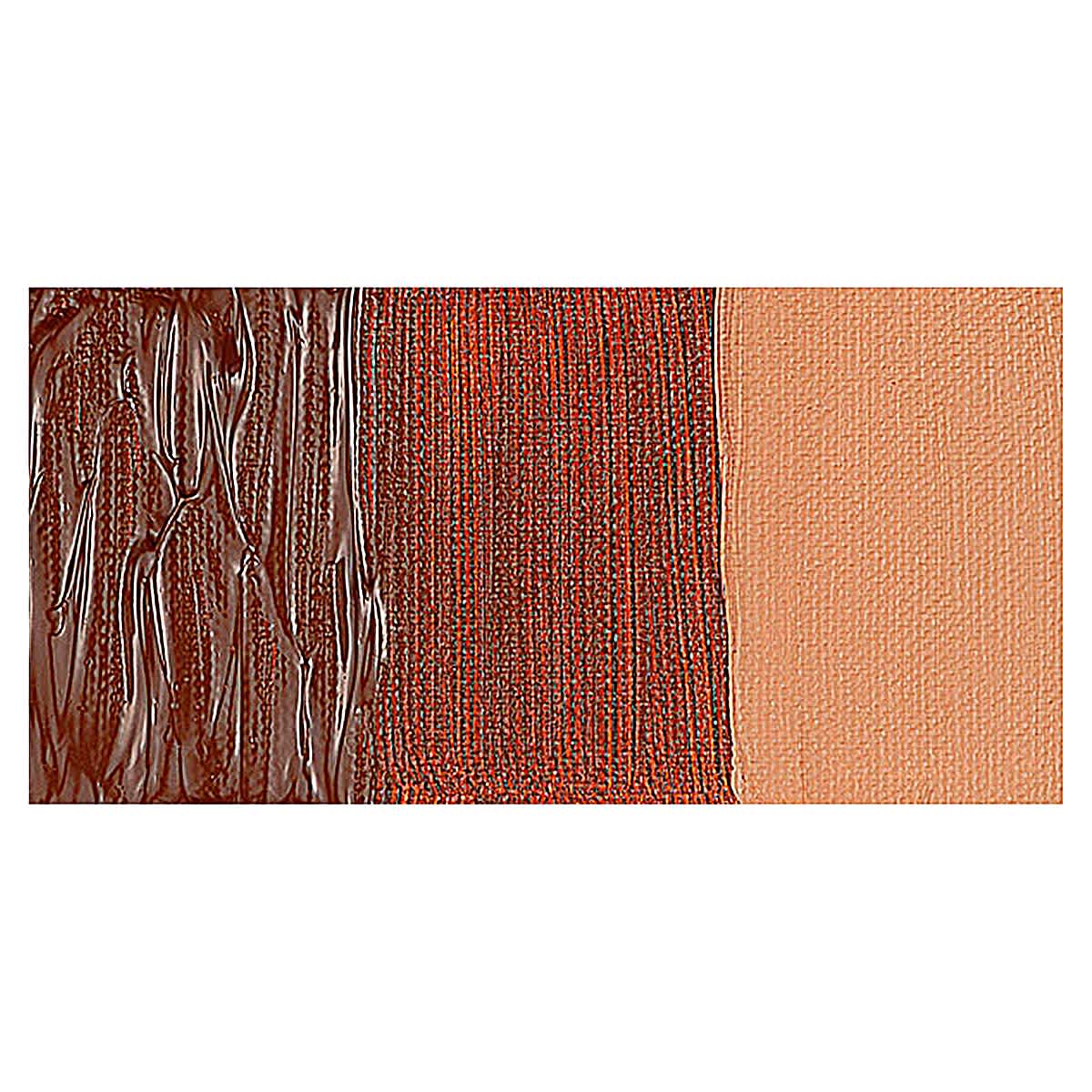 Utrecht Artists' Acrylic Paint - Burnt Sienna swatch