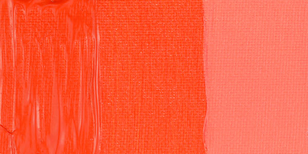Utrecht Artists' Acrylic Paint - Indo Orange Red swatch