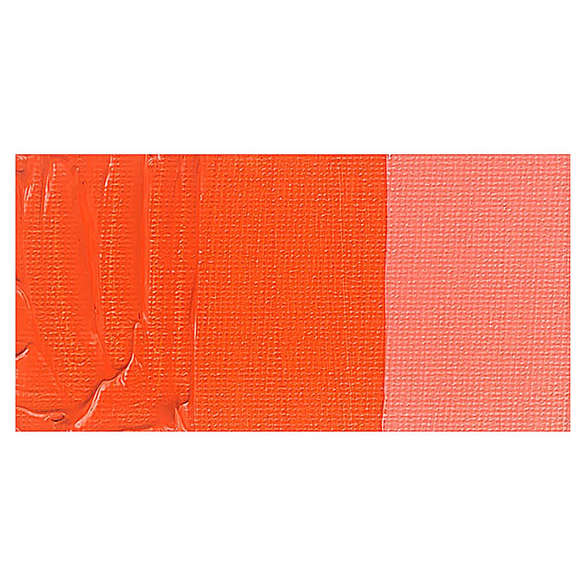 Holbein Heavy Body Artist Acrylic Paint - Pyrrole Orange swatch