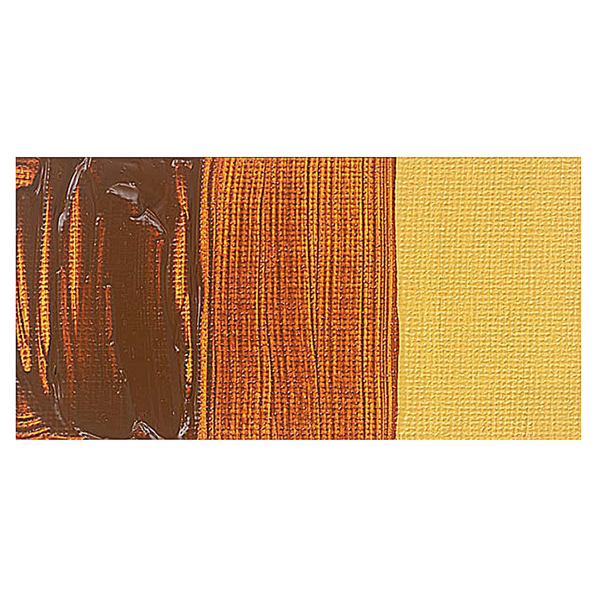 Holbein Heavy Body Artist Acrylic Paint - Quinacridone Gold swatch