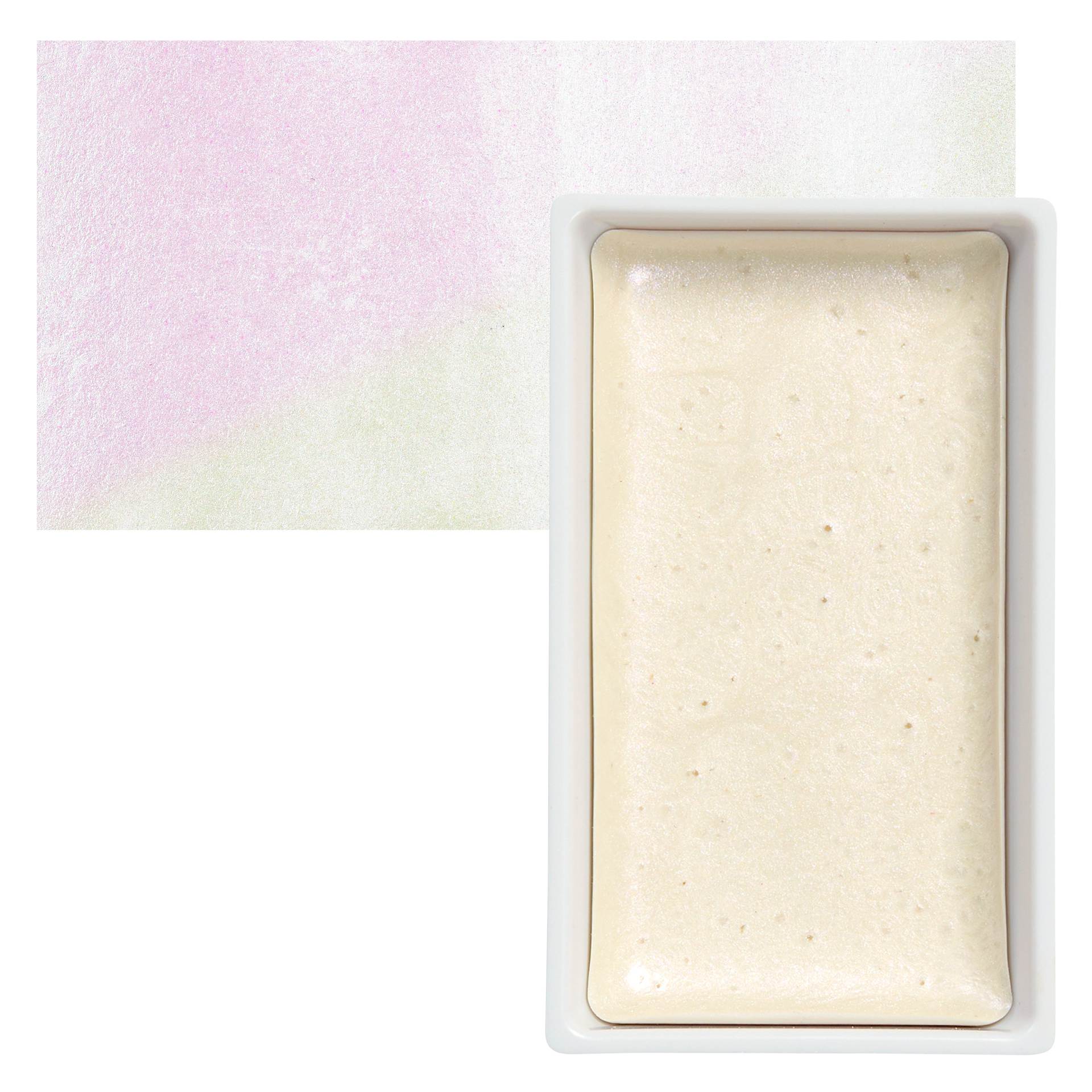 Kuretake Gansai Tambi Watercolor Pan - Opal Violet pan and swatch