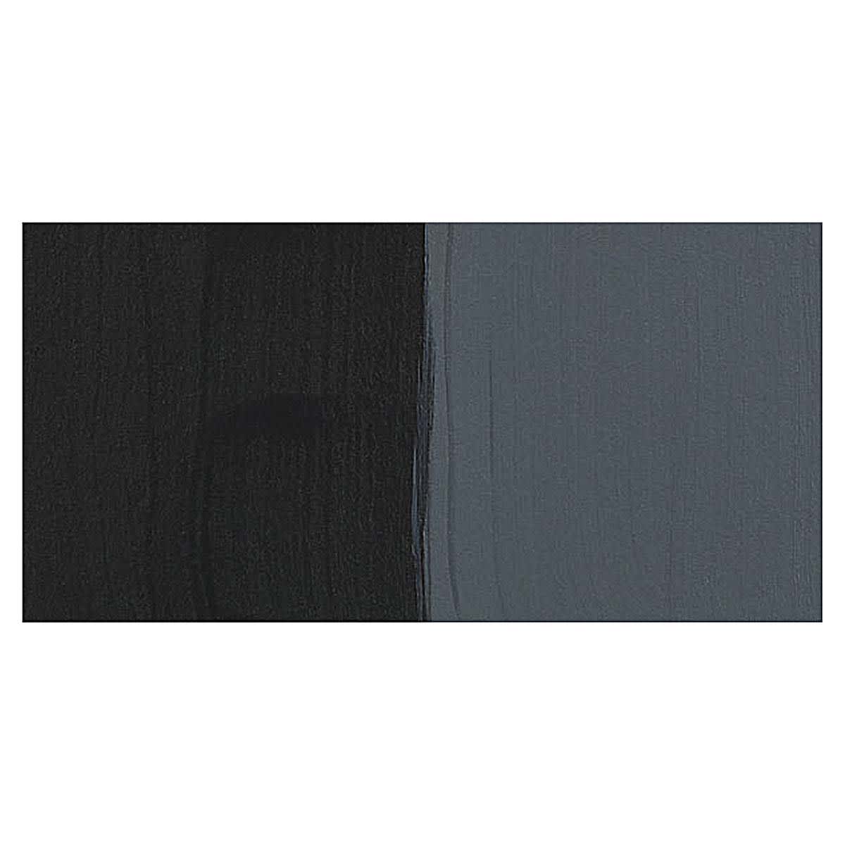Vallejo Acrylic Artist Fluid Color - Lamp Black swatch