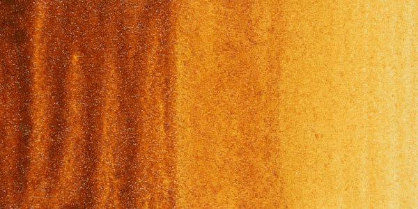 M. Graham Artists' Watercolor - Nickel Quinacridone Gold swatch