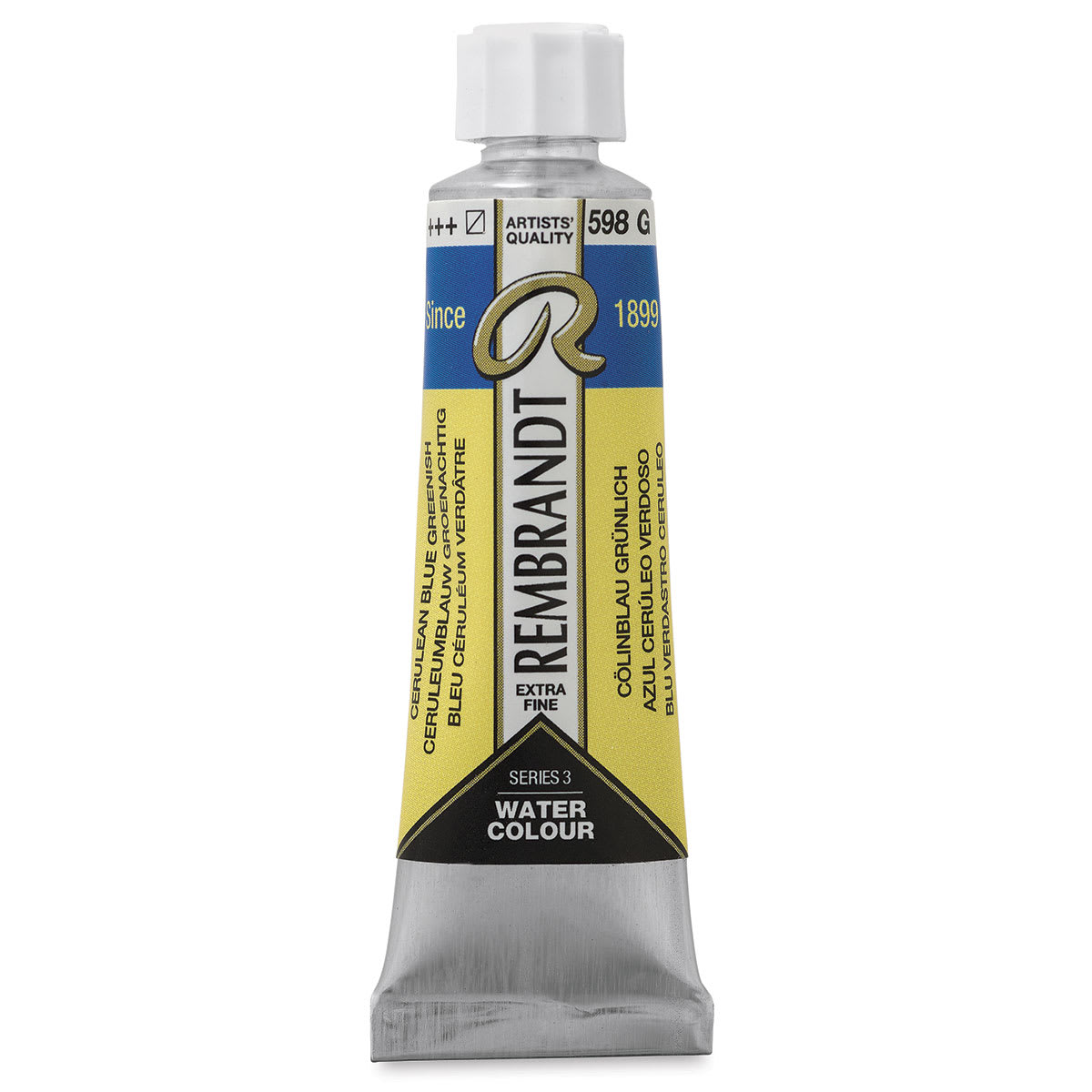 Rembrandt Artist Watercolors - Cerulean Blue Greenish, 10 ml tube