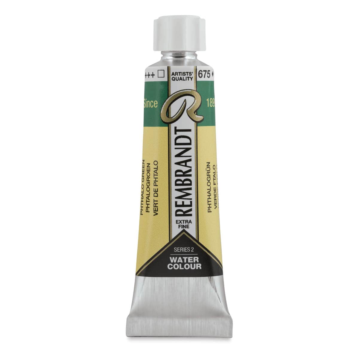 Rembrandt Artist Watercolors - Phthalo Green, 10 ml tube