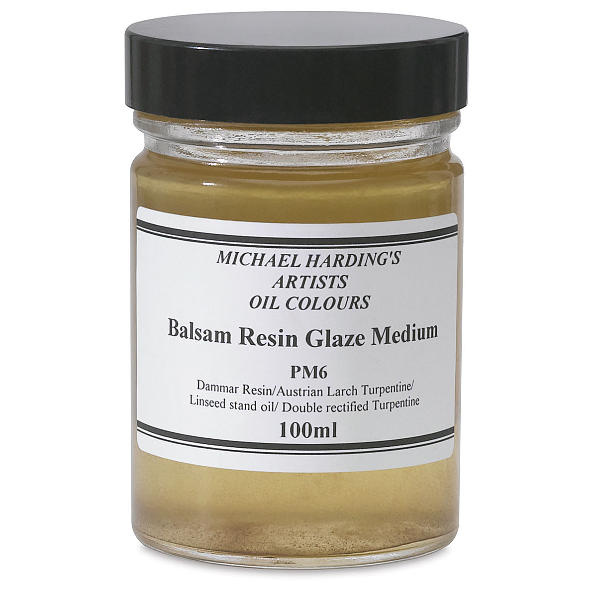 Michael Harding Balsam Resin Glaze Medium - 100 ml jar