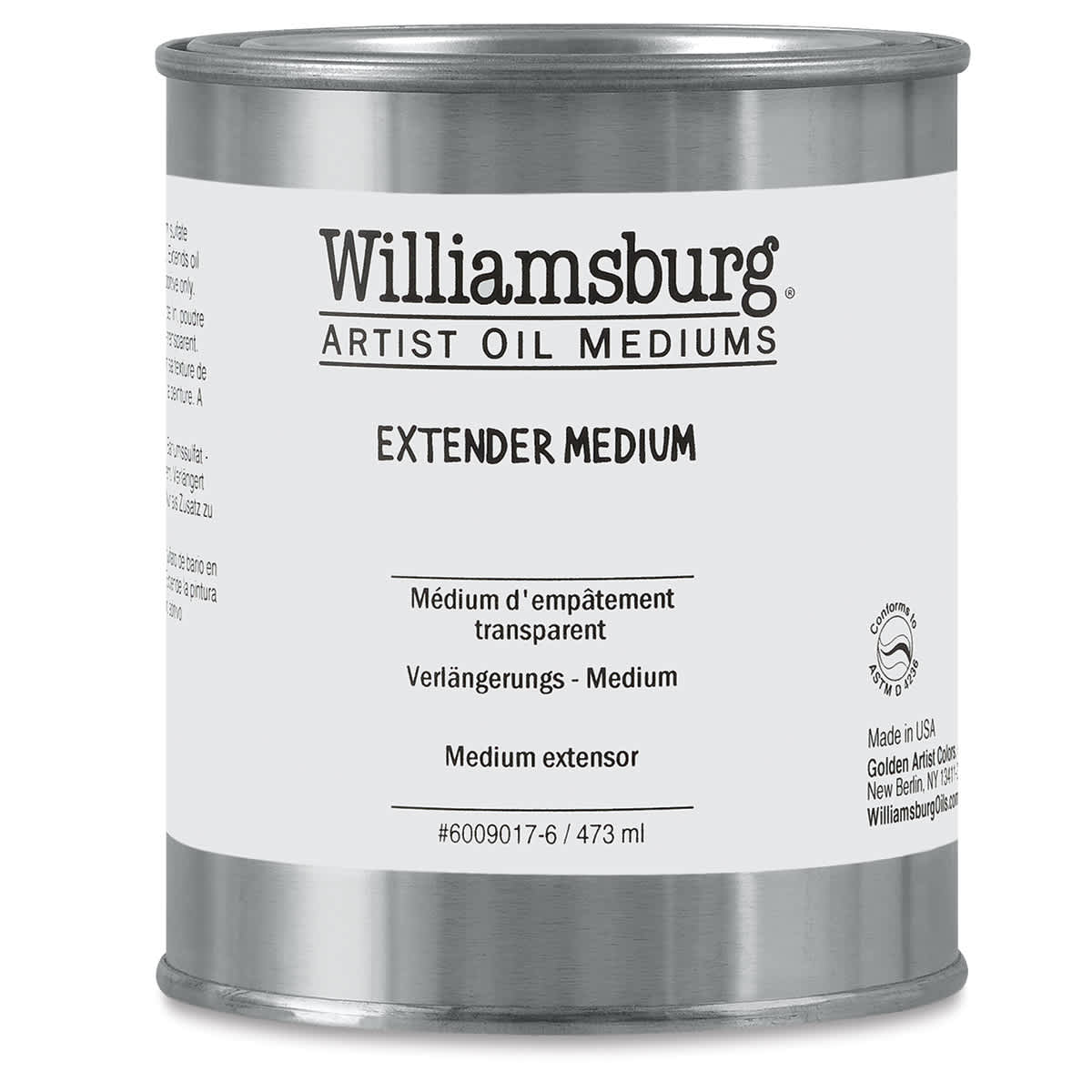 Williamsburg Oil Extender Mediums