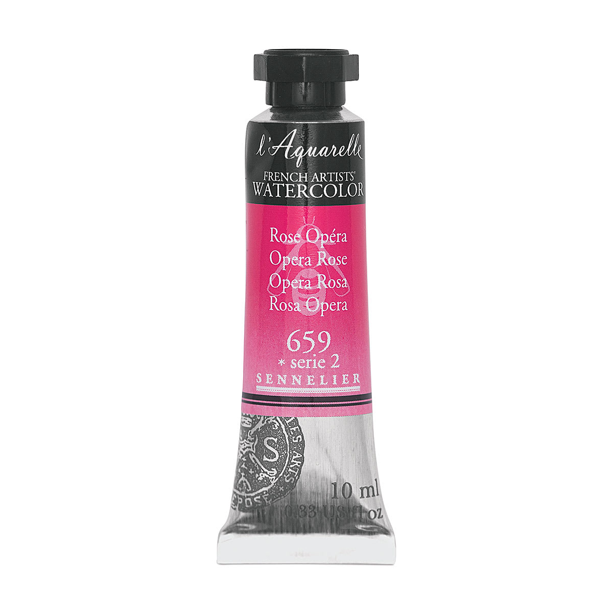 Sennelier French Artists' Watercolor - Opera Rose, 10 ml, Tube