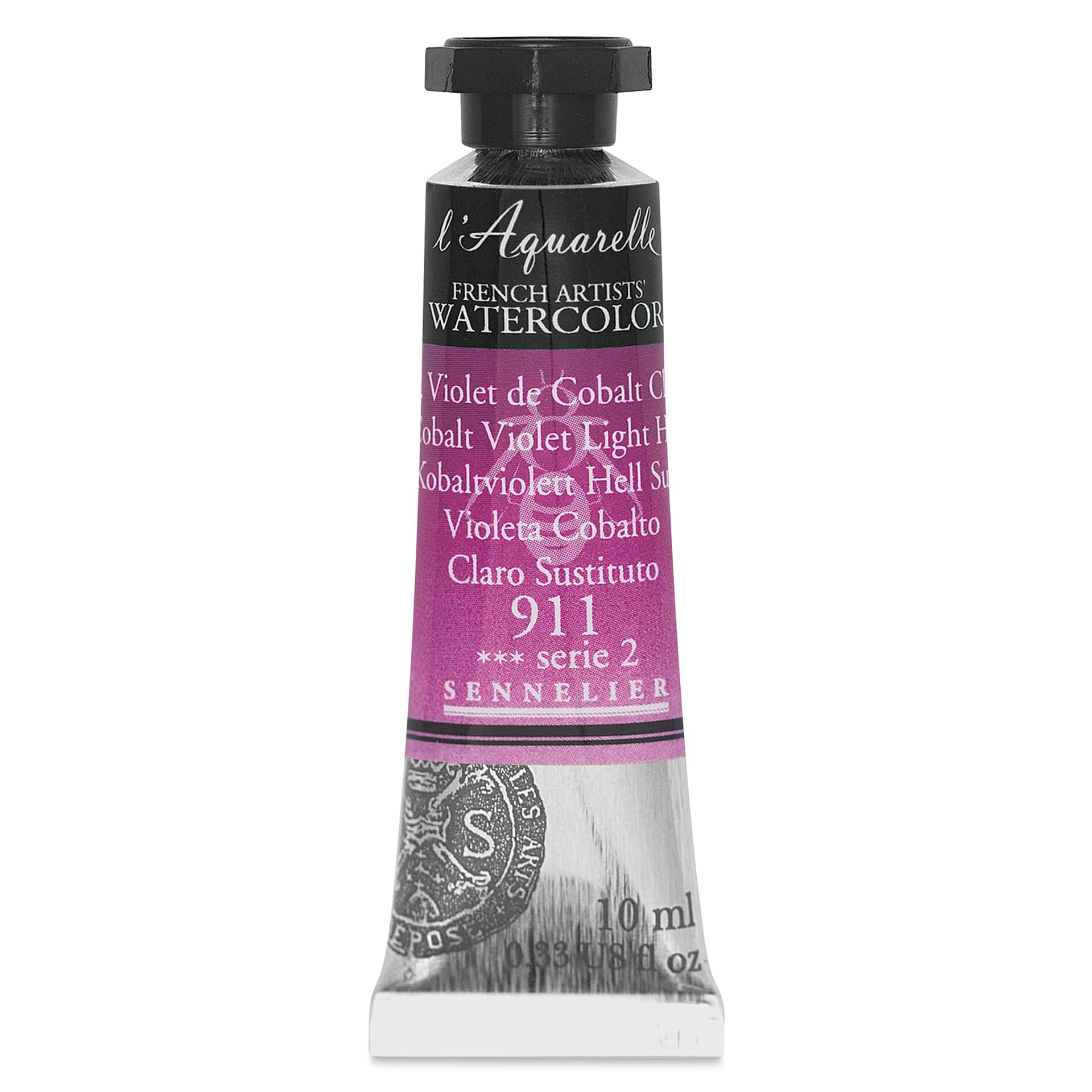 Sennelier French Artists' Watercolor - Cobalt Violet Light Hue, 10 ml, Tube