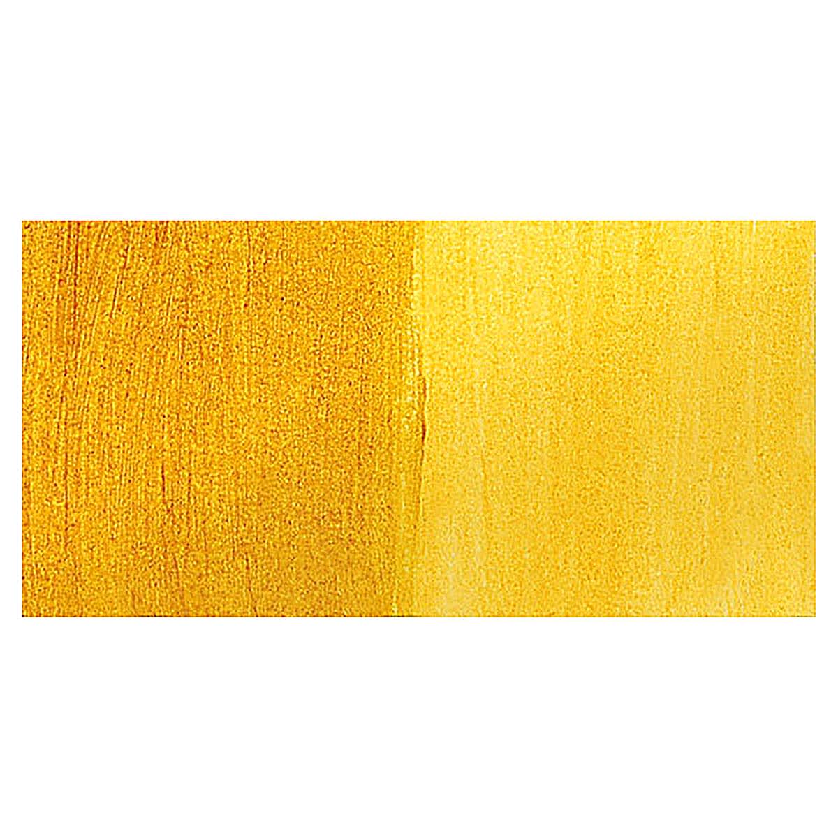 Utrecht Artists' Watercolor Paint  - Burnt Yellow swatch