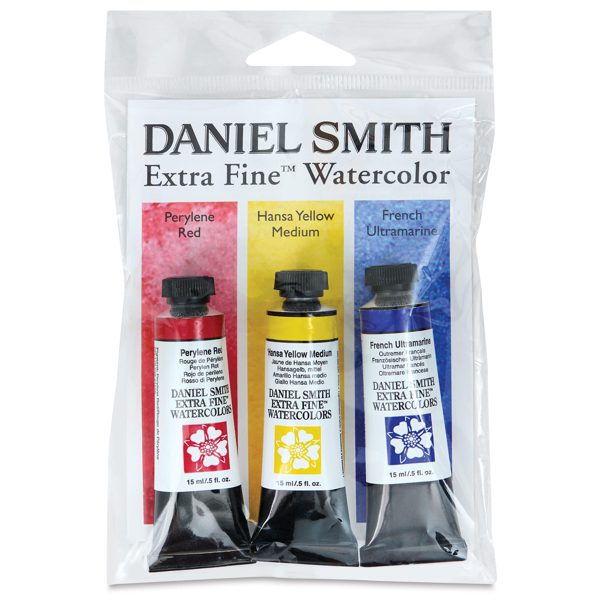 Daniel Smith Extra Fine Watercolor - Primary, Set of 3, 15 ml