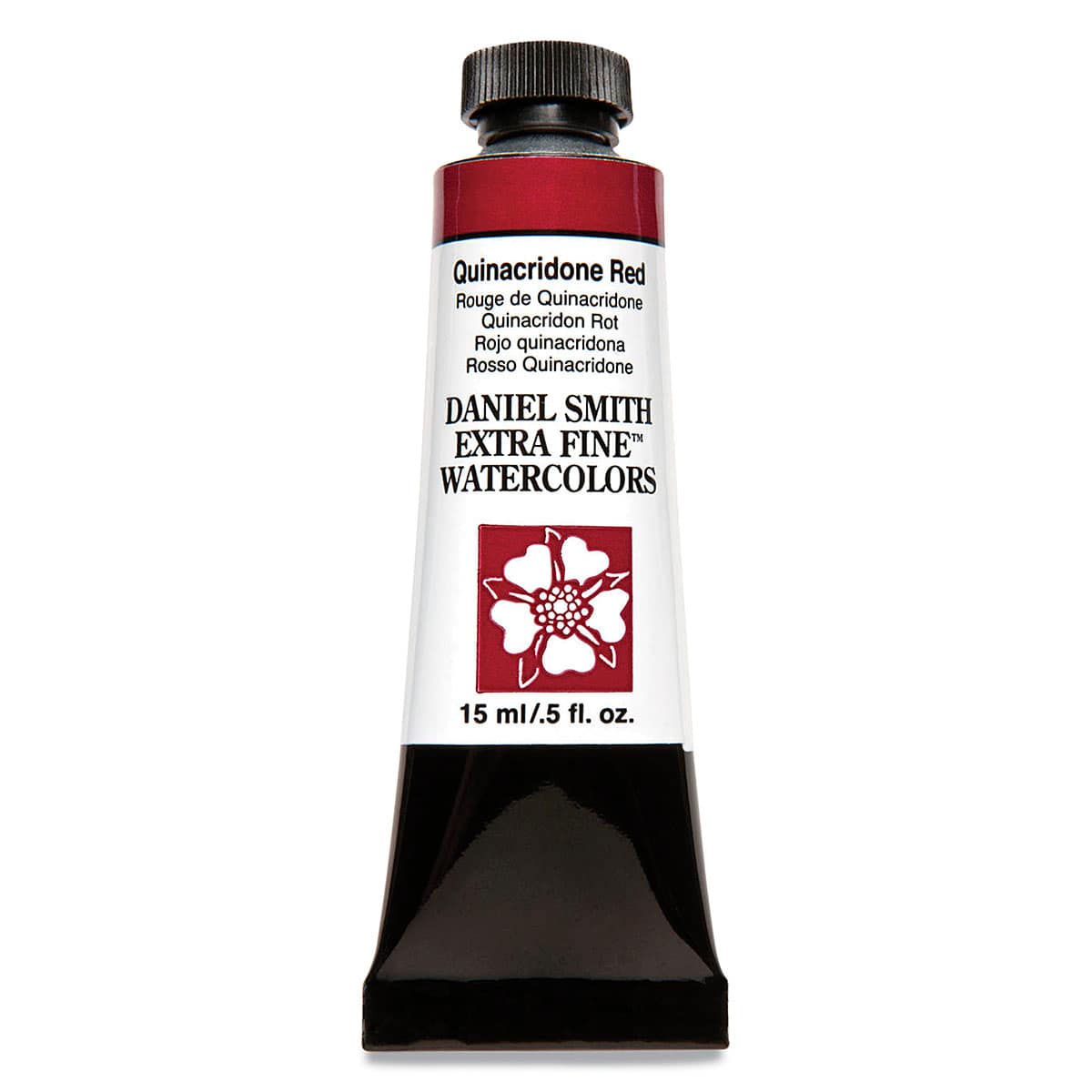 Daniel Smith Extra Fine Watercolor - Quinacridone Red, 15 ml Tube