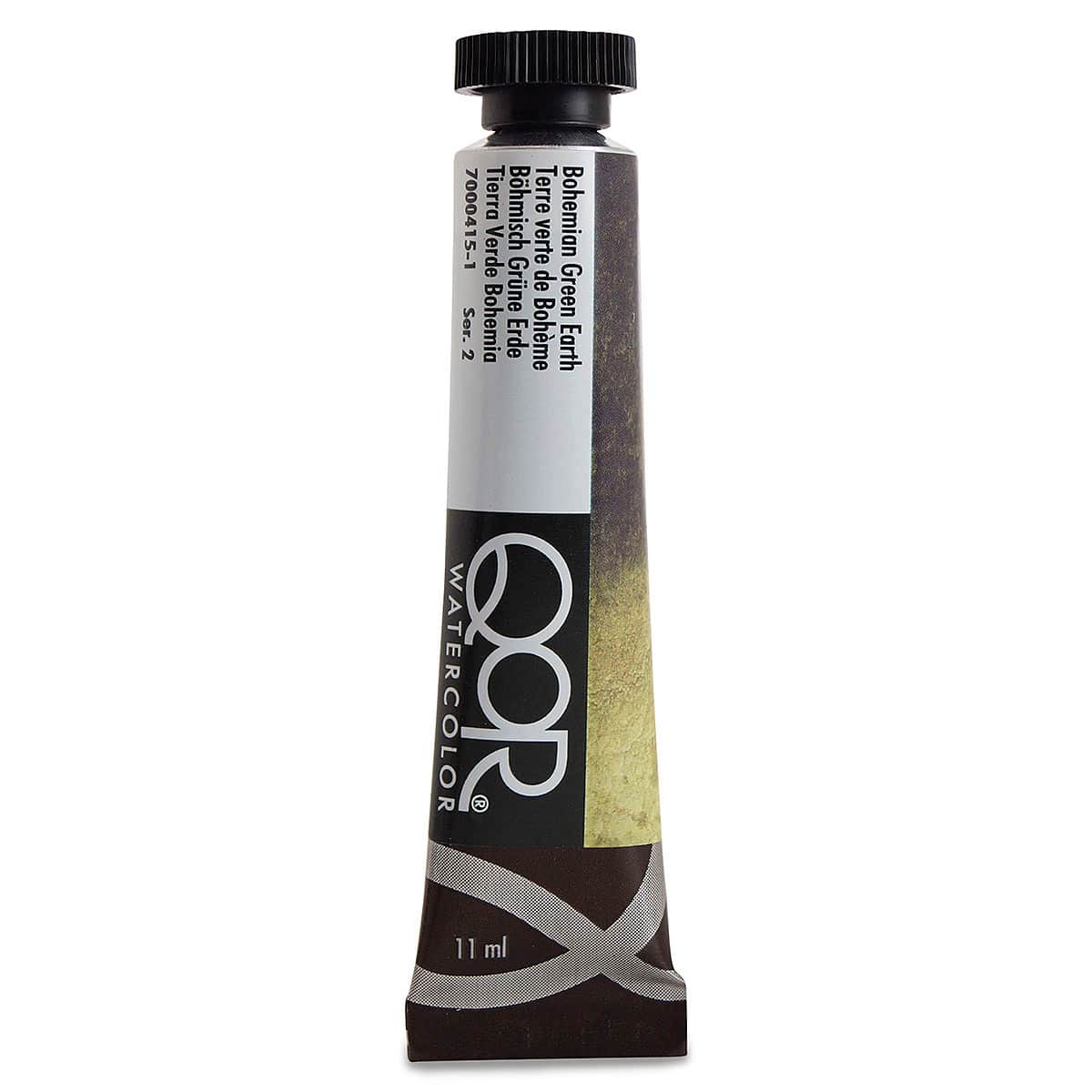 QoR Modern Watercolors - Bohemian Green Earth, 11 ml tube