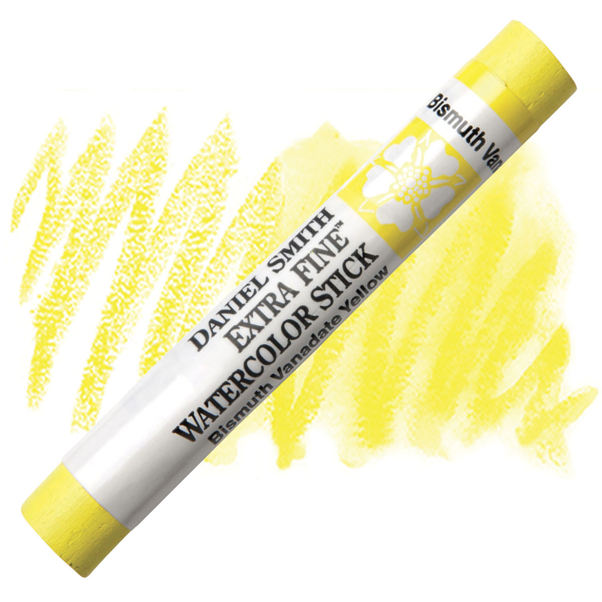 Daniel Smith Watercolor Stick - Bismuth Vanadate Yellow stick and swatch