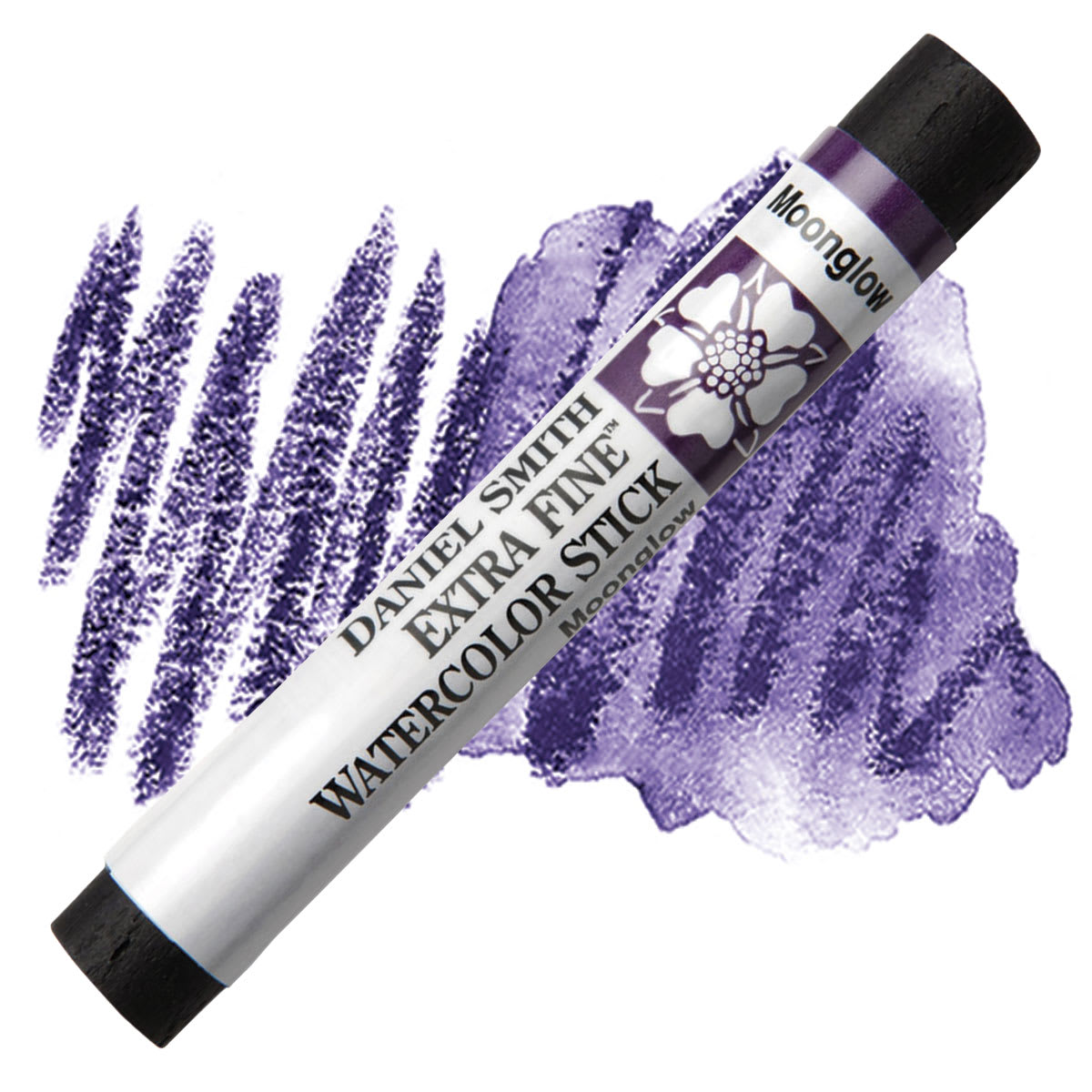 Daniel Smith Watercolor Stick - Moonglow stick and swatch