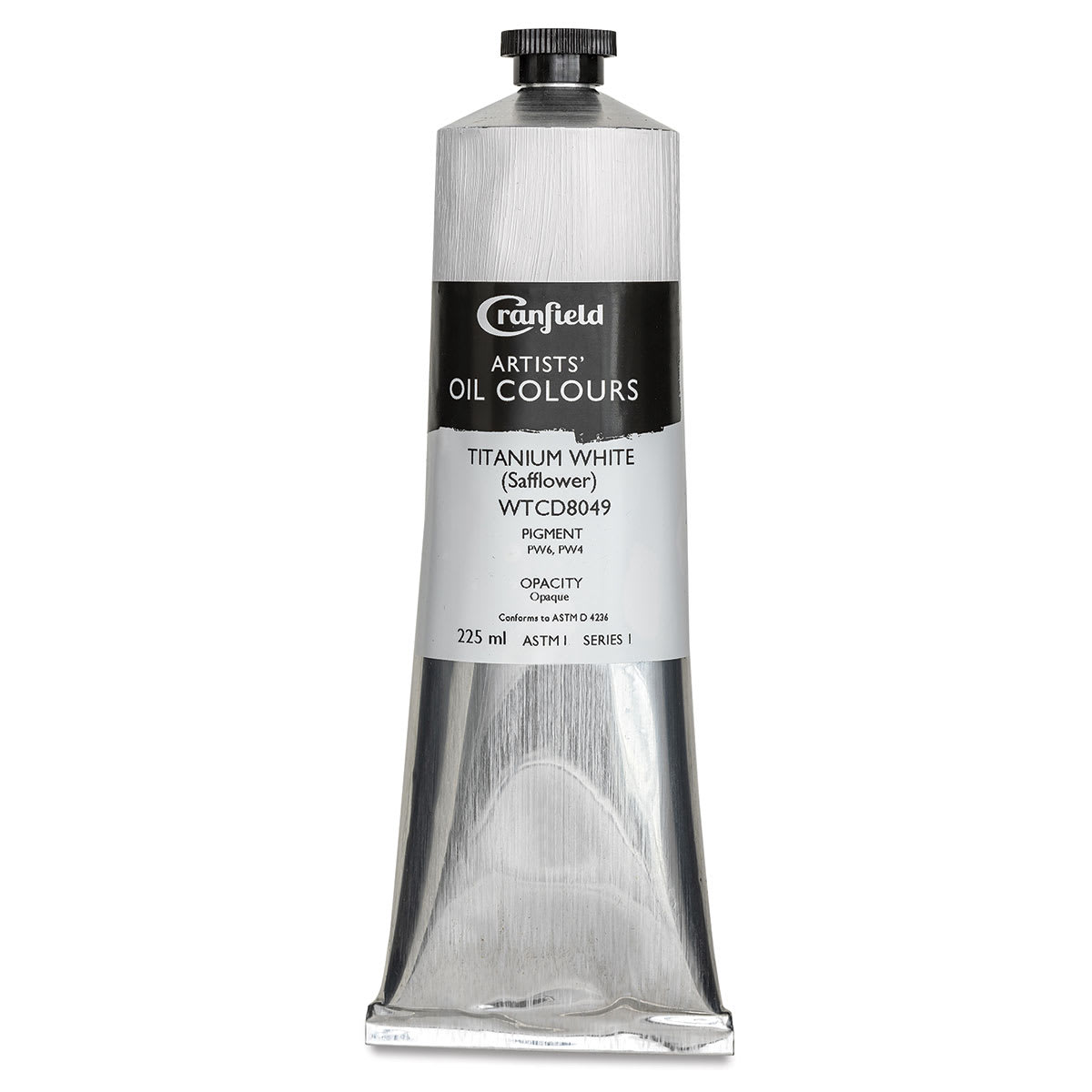 Cranfield Artists' Oils - Titanium White (Safflower), 225 ml, Tube