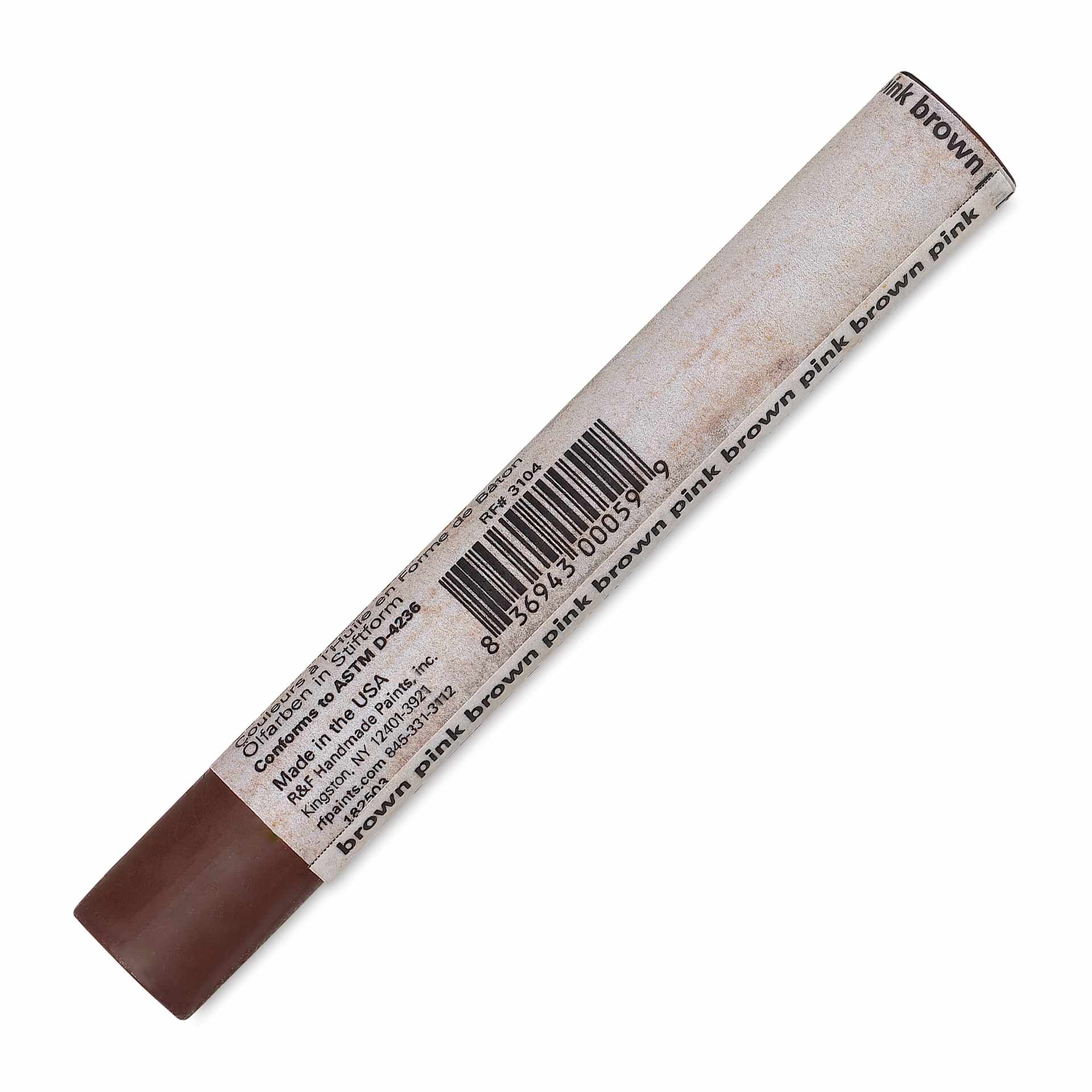 R&F Drawing Oil Stick - Brown Pink, 12 ml back