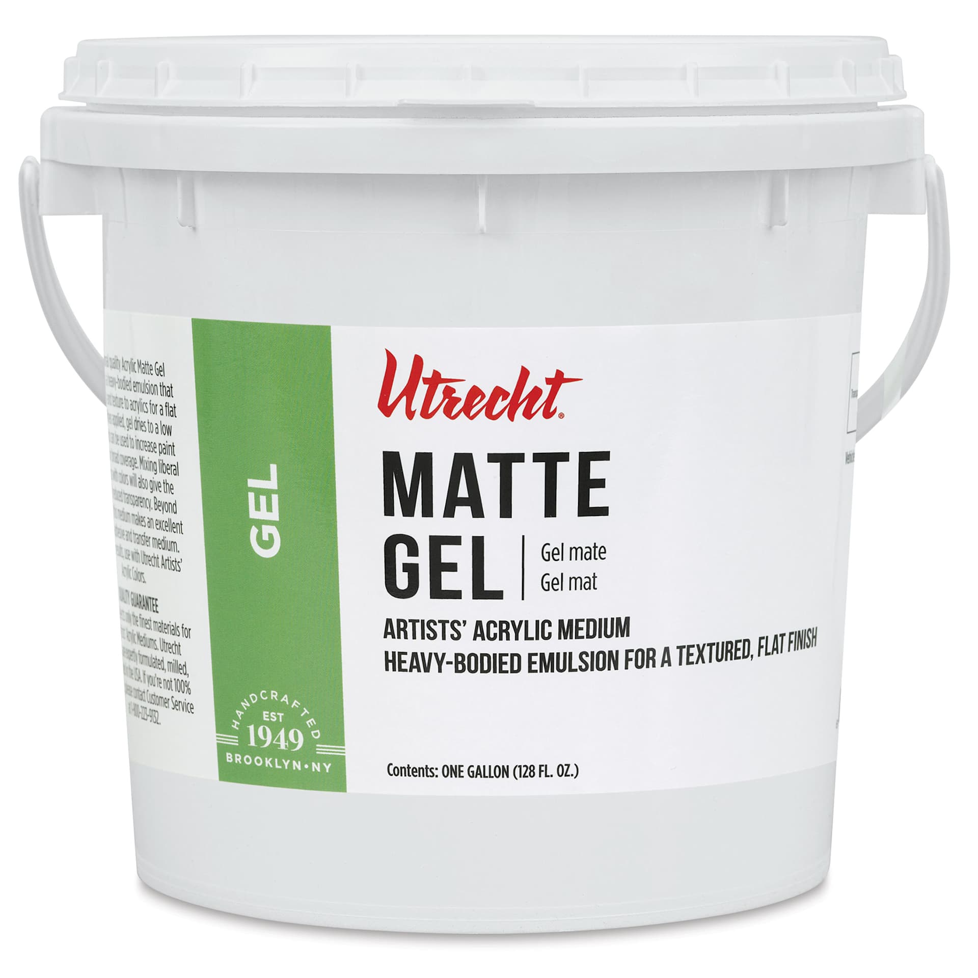 Utrecht Acrylic Medium - Gel Matte Medium, Gallon| Utrecht Art