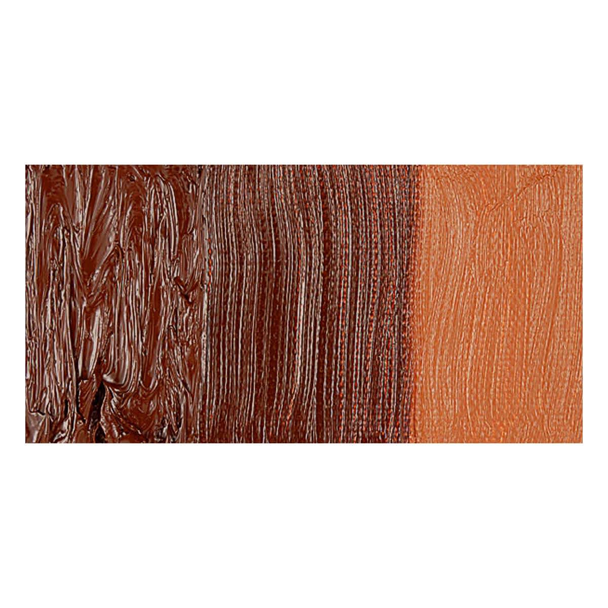 Royal Talens Cobra Water Mixable Oil Paint - Burnt Sienna swatch