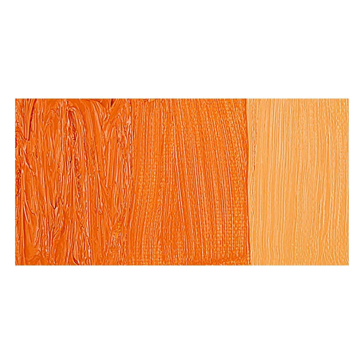 Royal Talens Cobra Water Mixable Oil Paint - Permanent Orange swatch