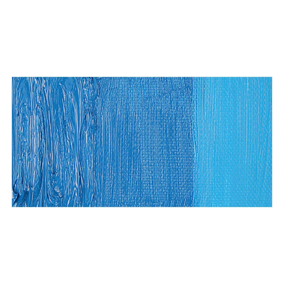 Royal Talens Cobra Water Mixable Oil Paint - Primary Cyan swatch