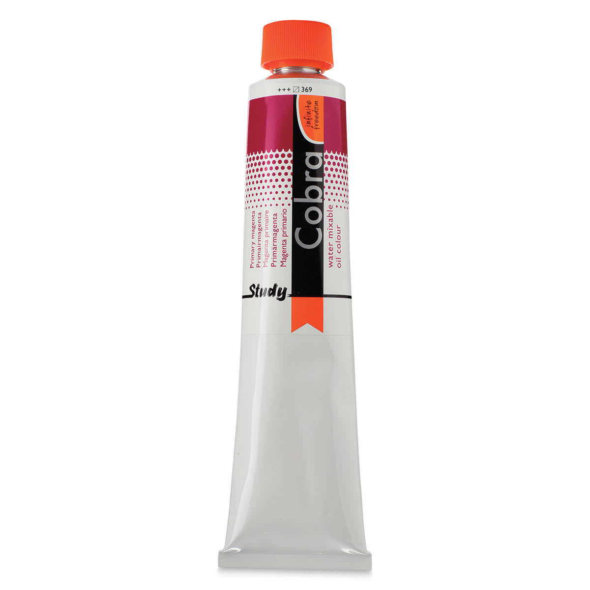 Royal Talens Cobra Study Water Mixable Oil Colors - Primary Magenta, 200 ml tube