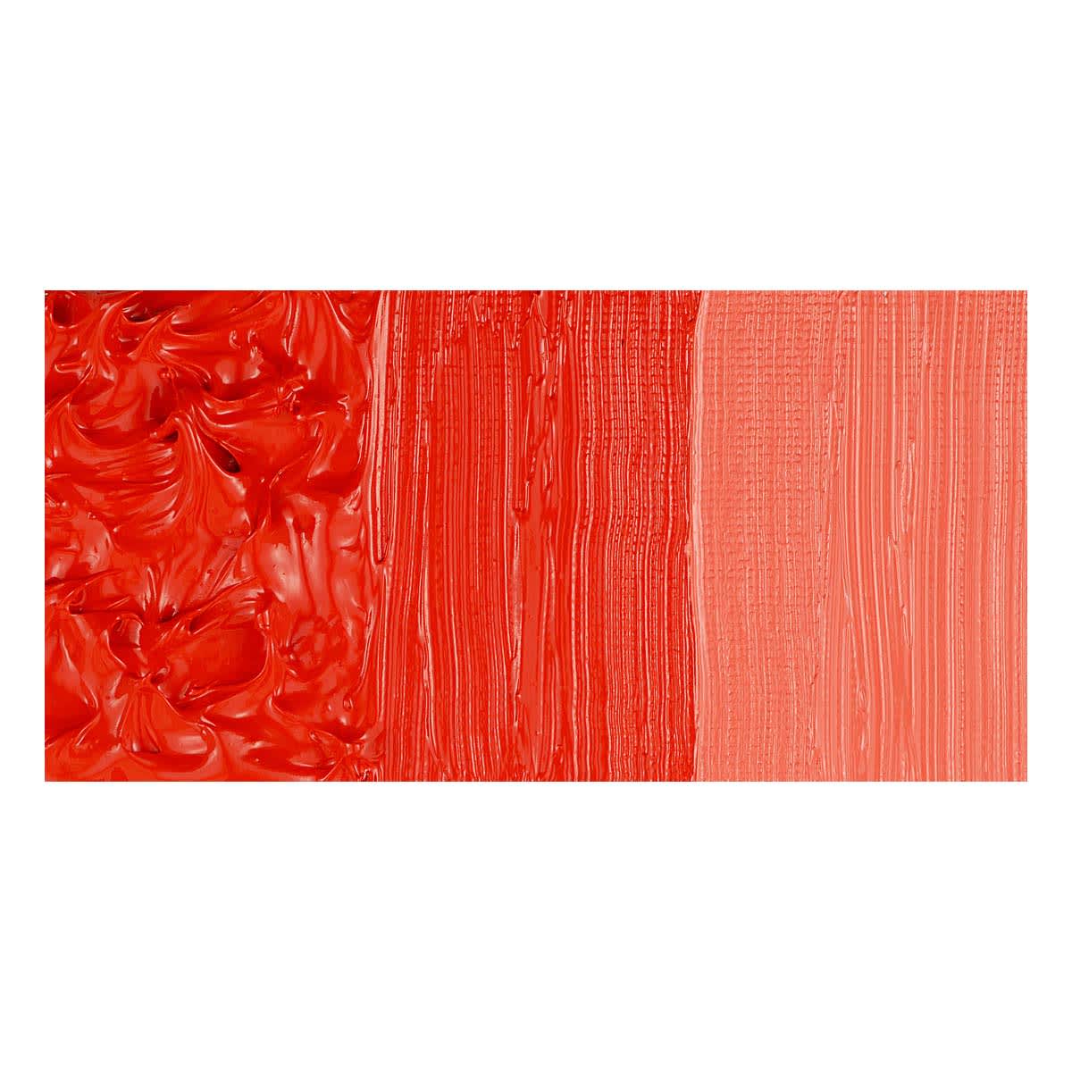 Daler-Rowney Georgian Water Mixable Oil Paint - Cadmium Red Light Hue swatch