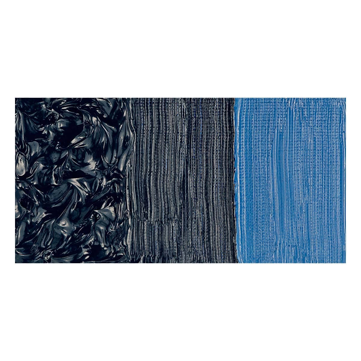 Daler-Rowney Georgian Water Mixable Oil Paint - Prussian Blue swatch