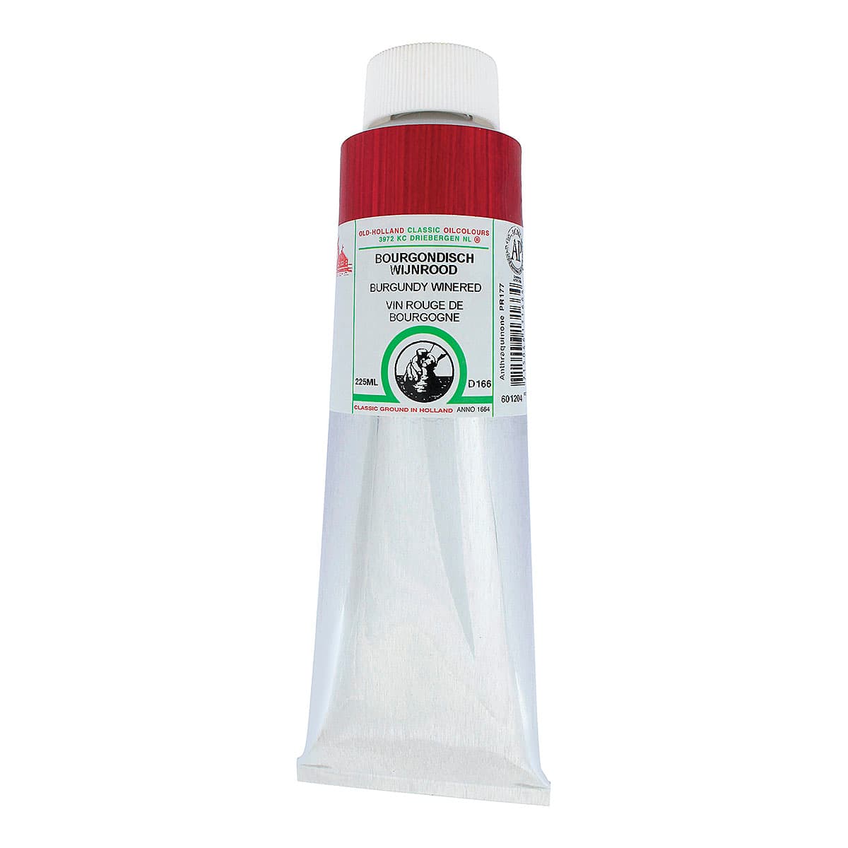 Old Holland Classic Oil Color - Burgundy Wine Red, 225 ml tube