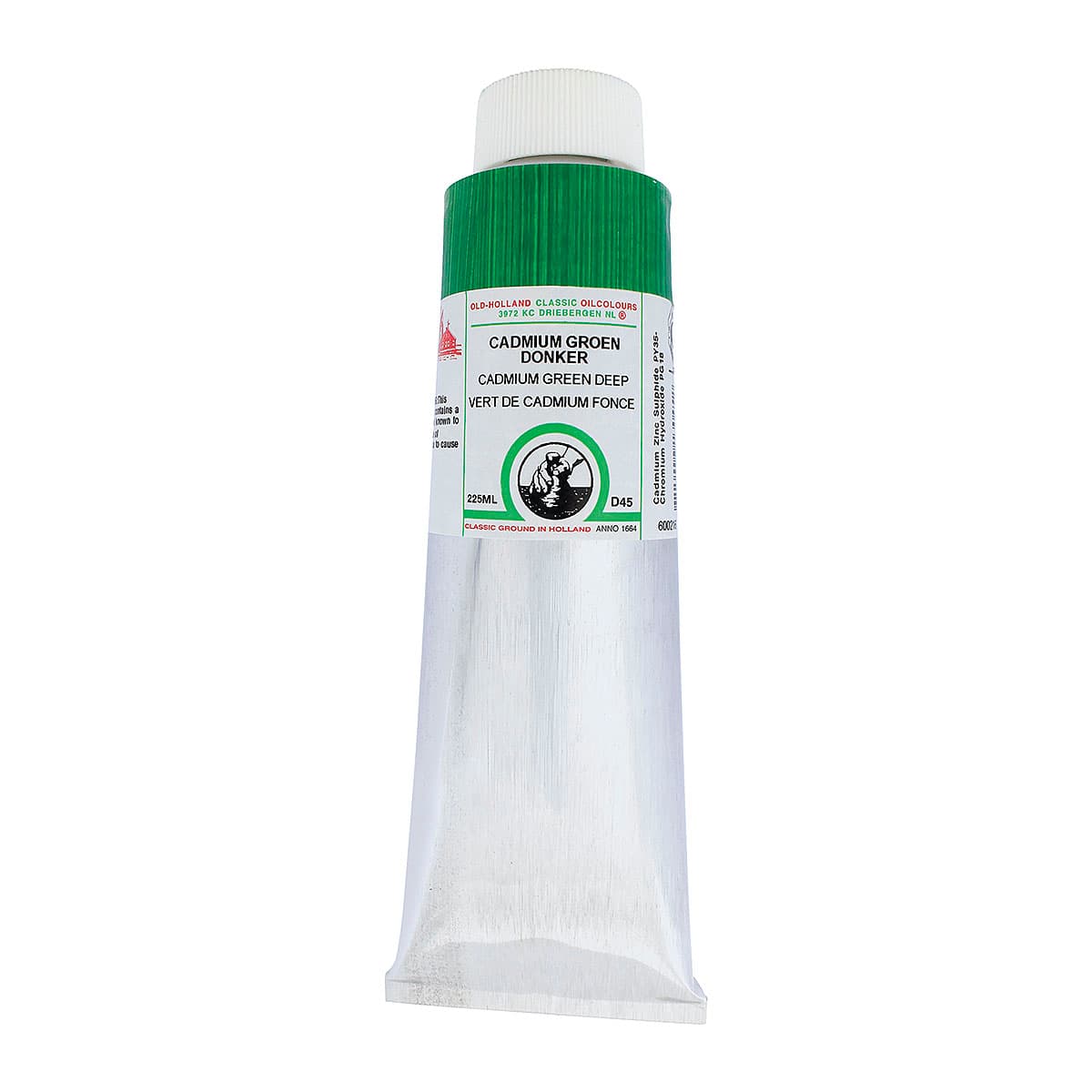 Old Holland Classic Oil Color - Cadmium Green Deep, 225 ml tube