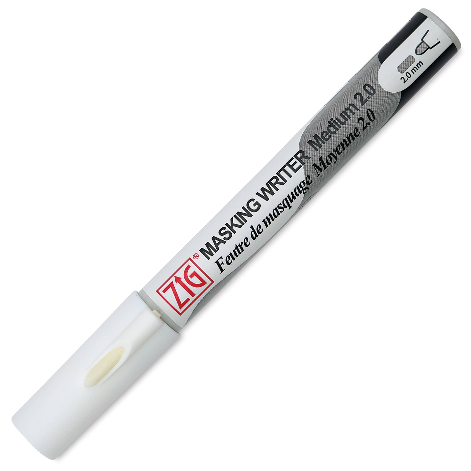 Kuretake Zig Masking Writer - Medium, cap on
