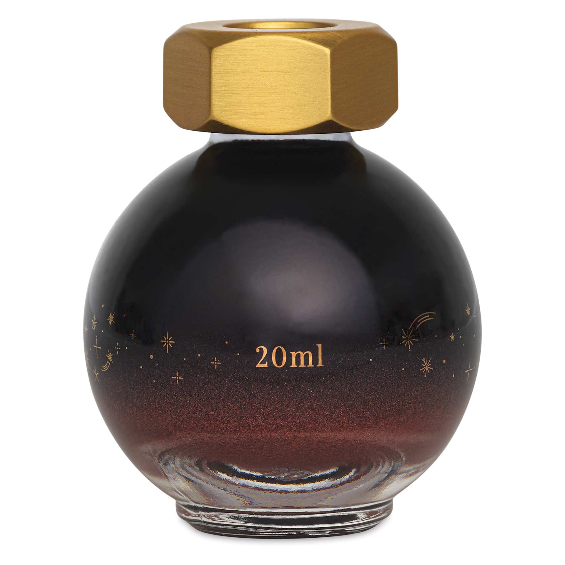 Ferris Wheel Press Ferritales Fountain Pen Ink - Blushing Mushroom, 20 ml, back of the bottle
