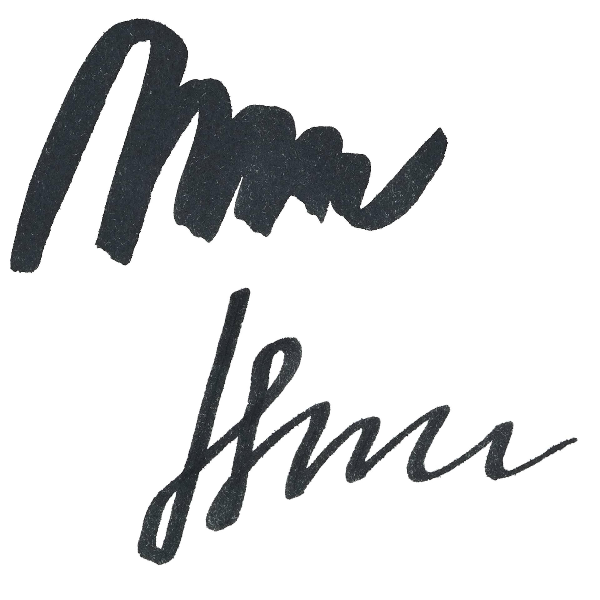 Noodler's Ink Fountain Pen Ink - Dark Matter, swatch