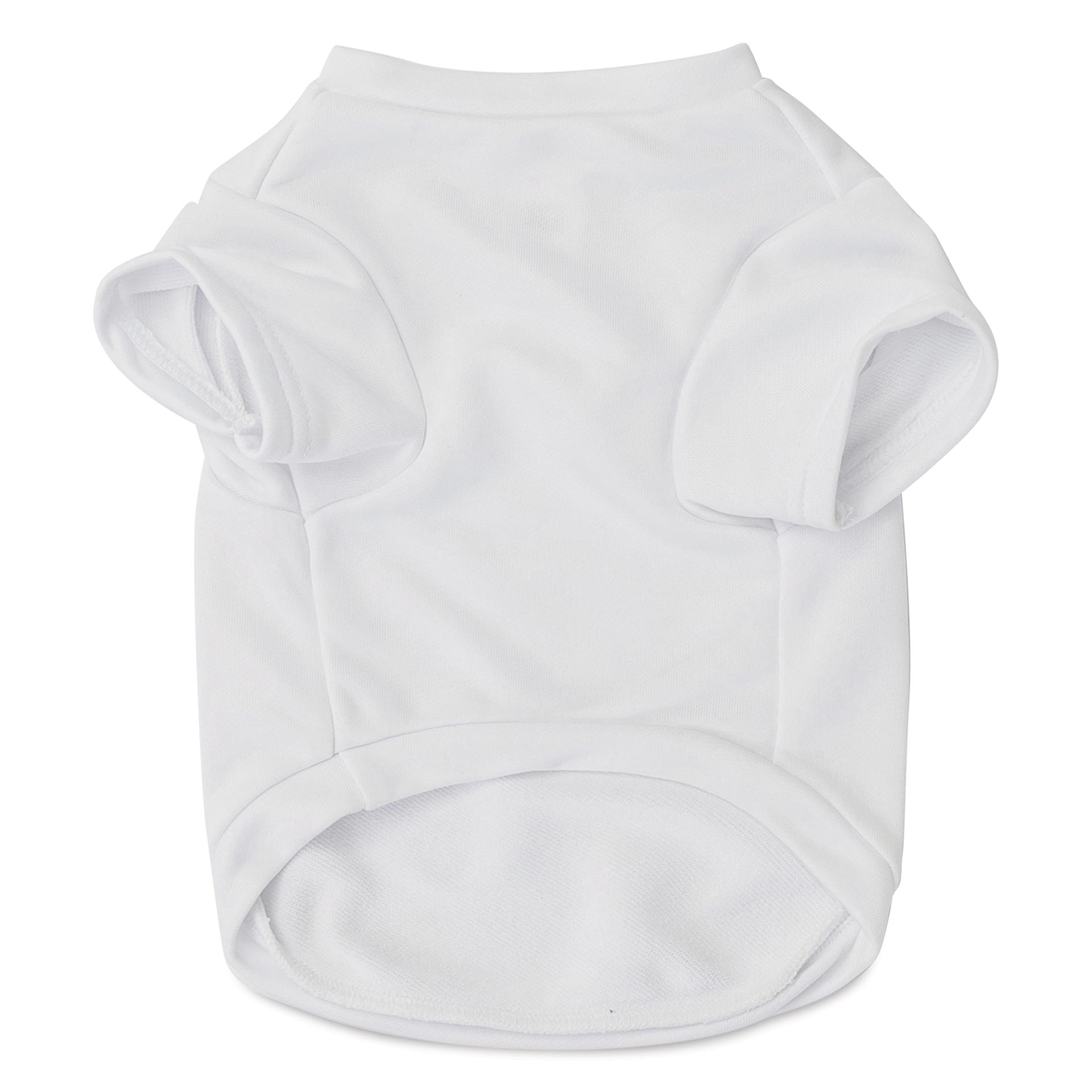 Craft Express Sublimation Printing Pet Product - Pet T-Shirt, Large, Pkg of 2 (bottom of blank t-shirt)