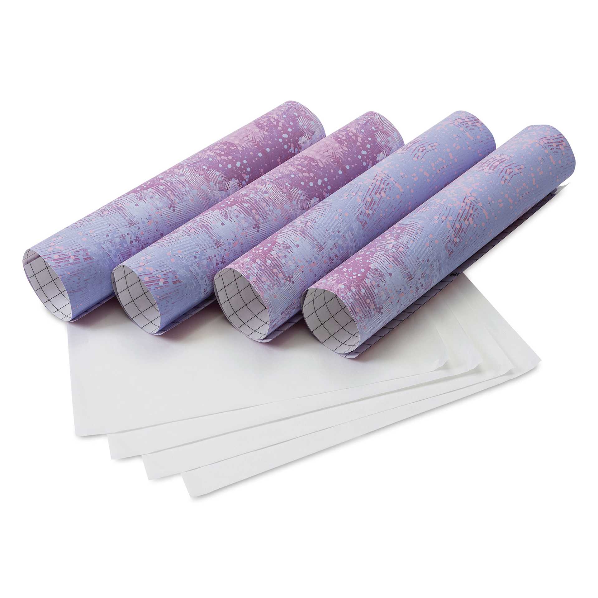 Craft Express Sublimation Pattern Transfer Sheets - Pink Mist, 12" x 12", Pkg of 4