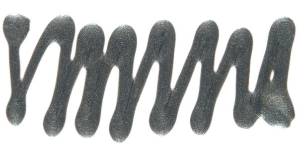Pebeo Porcelaine 150 Paint - Pewter swatch