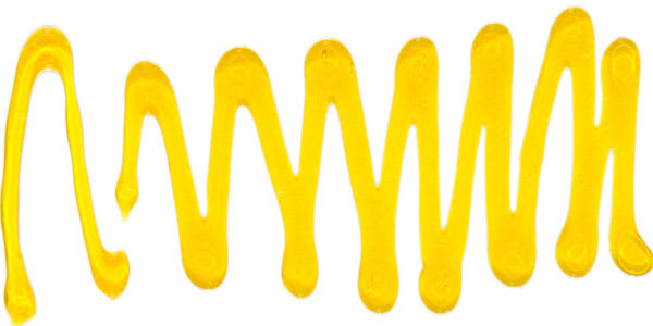Pebeo Vitrea 160 Glass Paint - Sun Yellow swatch