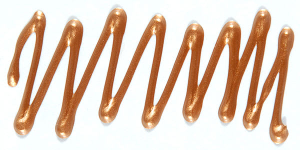 Pebeo Vitrail Cerne Relief Outliner - Vermilion Gold swatch