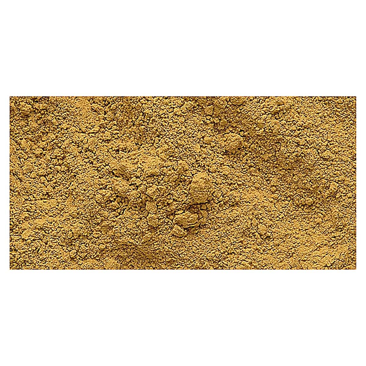 Sennelier Dry Pigment - Raw Sienna swatch