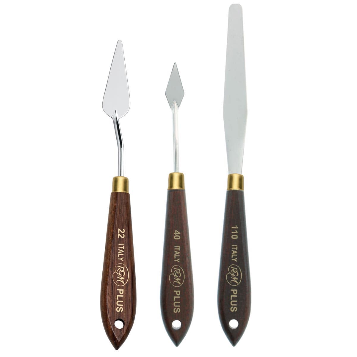 Italian Painting/Palette 3-Knife Sets Set 1 (22, 40, 110) - Peggable
