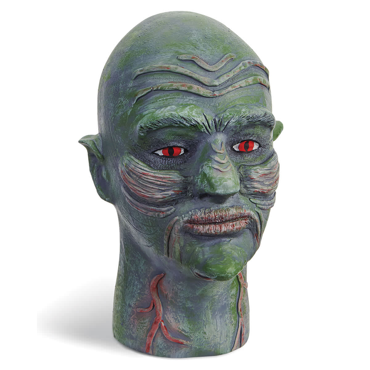 FloraCraft SmoothFom Foam Head - Left angle of finished Monster head