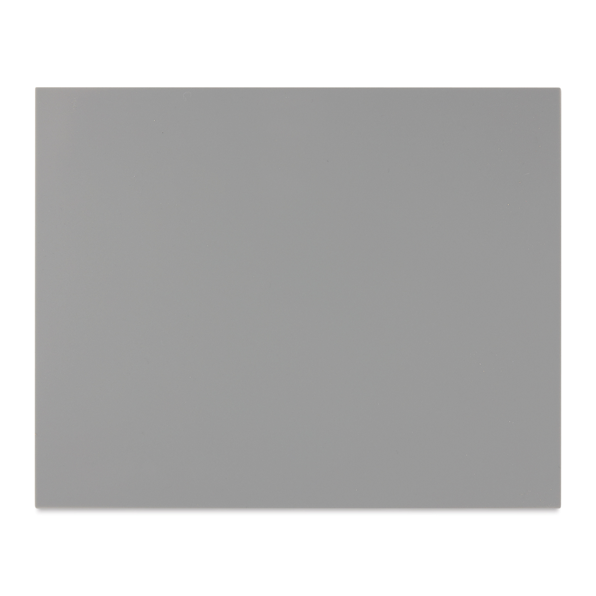 New Wave Easy View Grey Acrylic Palette - Tabletop, 6-3/4" x 8-3/8"
