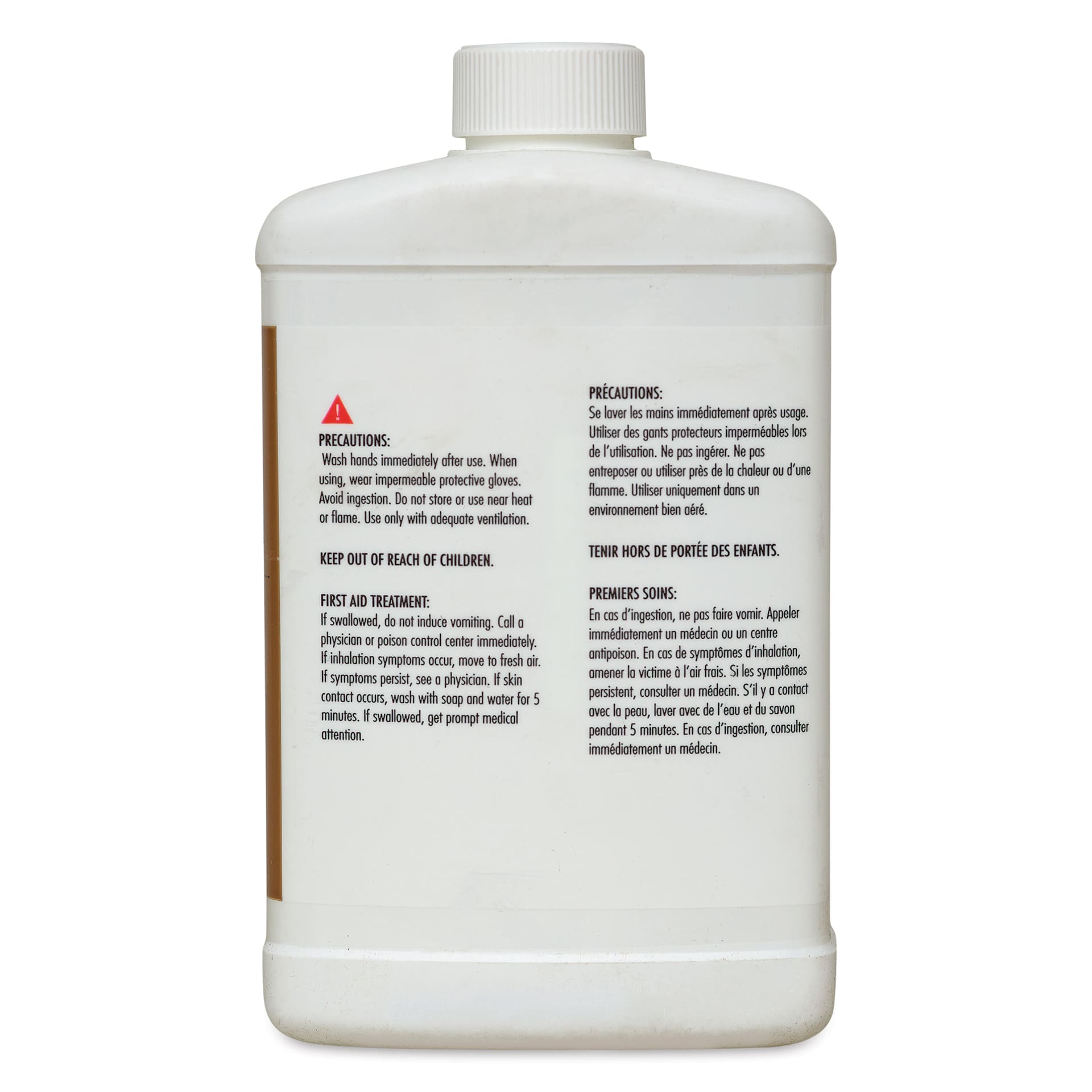 Mona Lisa Odorless Paint Thinner - 32 oz back