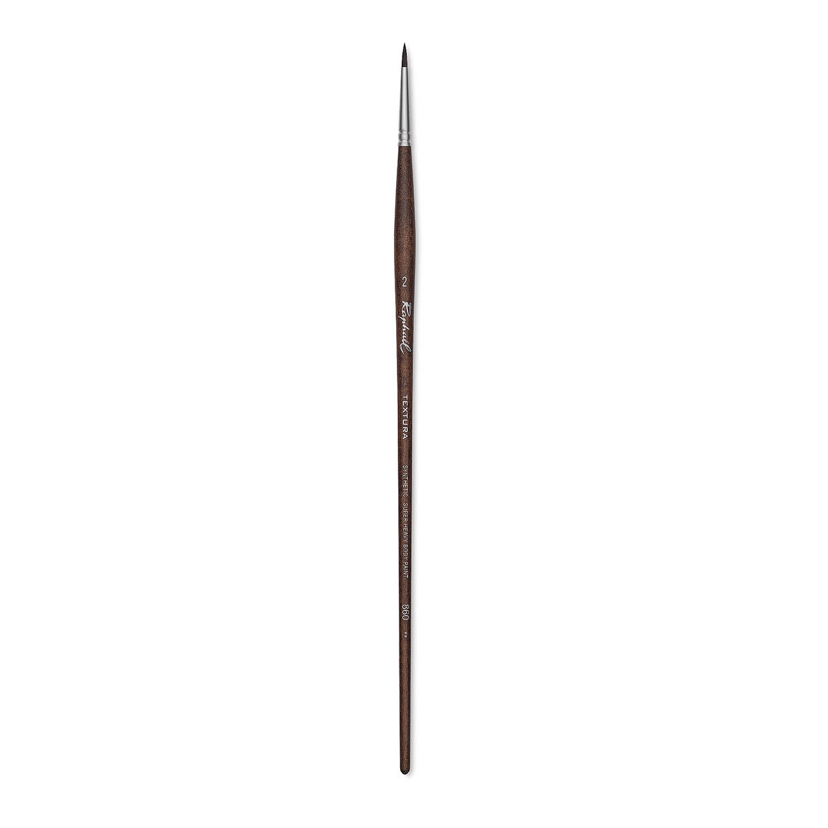 Raphaël Textura Brush - Round, Size 2, Long Handle